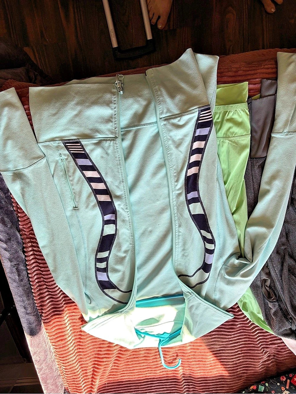 lululemon Green Athletic Tank Top